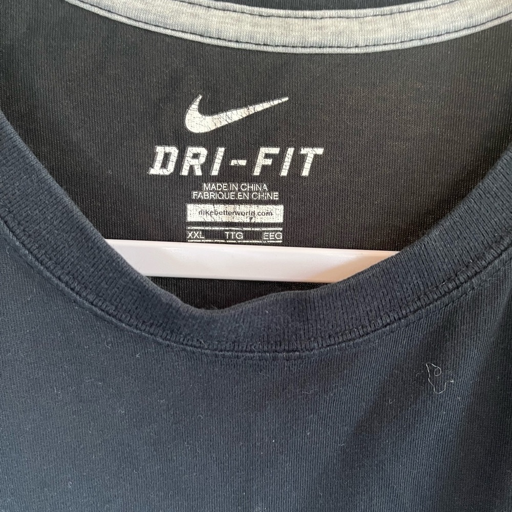 Nike Black Short Sleeve Tee Dri-FIT